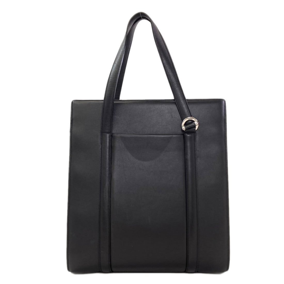 Cartier Cabochon Tote Bag Leather Women's CARTIER: --- Catalog ---Category: SizeSize (HxWxD): 32cm x 29cm x 8cm / 12.59'' x 11.41'' x 3.14''Category: DesignType: Tote bagColor: BlackGender: WomenMaterial: Leather Category: GeneralBrand: Cartier--- Ite