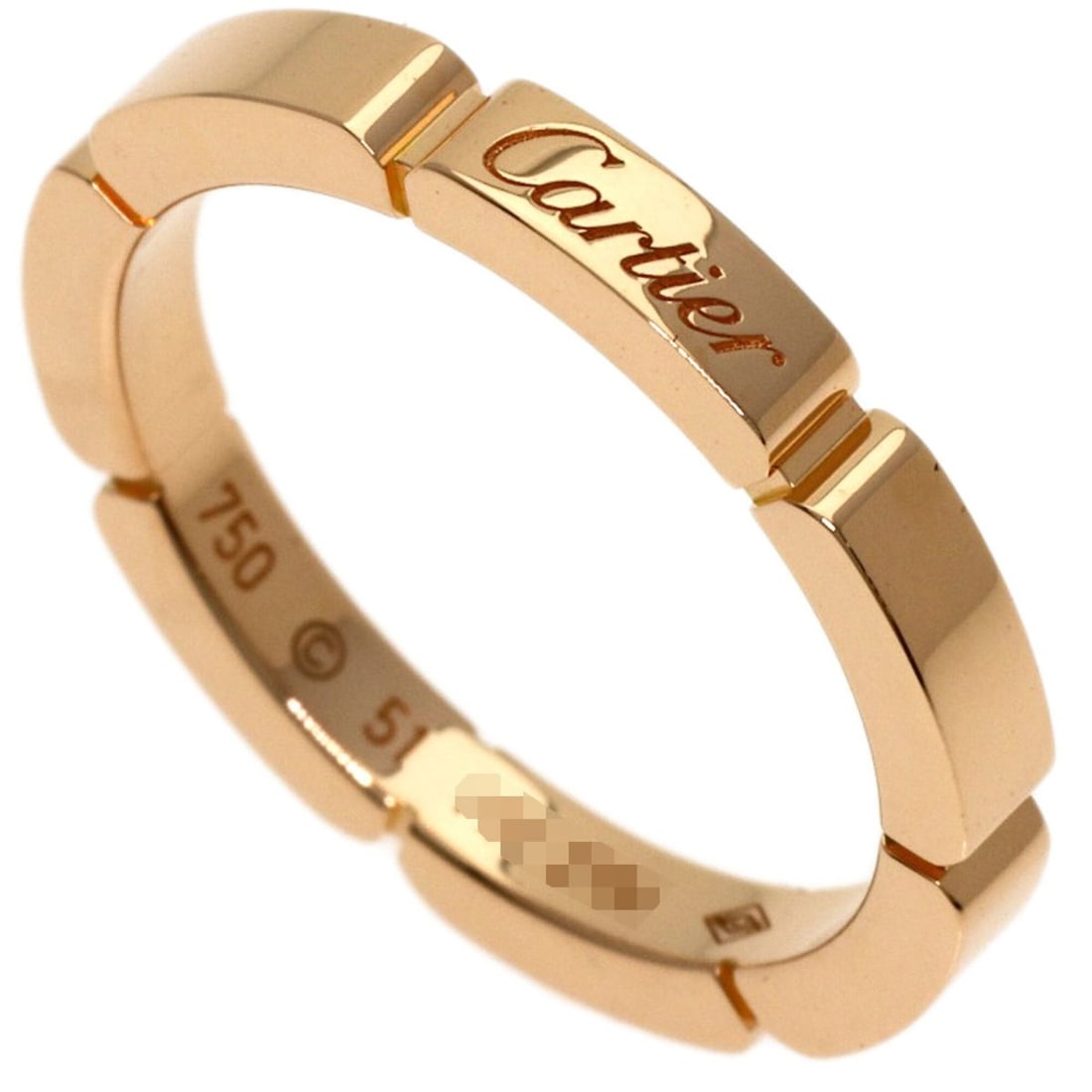 Cartier Maillon Panthère #51 Ring, 18K Pink Gold, Women's.: --- Catalog ---Category: SizeJP Size: 11US Size: 6Category: DesignType: Band ringGender: WomenMaterial: Pink gold (18K)Category: GeneralBrand: Cartier--- Item List ---Section: ConditionRanking: Rank A