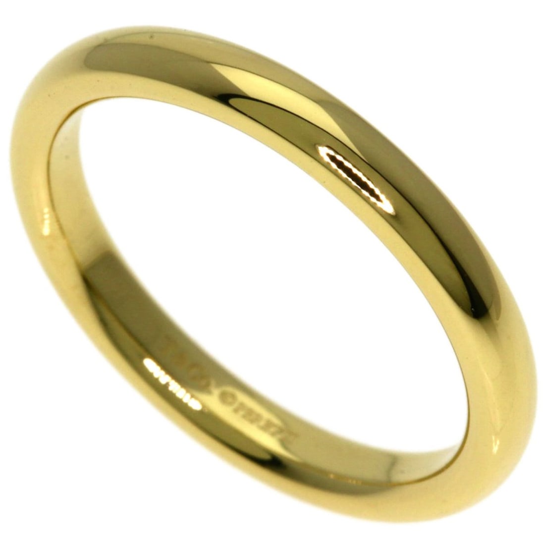 Tiffany & Co. Wedding Ring, 18K Yellow Gold, Women's.: --- Catalog ---Category: SizeJP Size: 14US Size: 7Category: DesignType: Wedding ringGender: WomenMaterial: Yellow gold (18K)Category: GeneralBrand: Tiffany--- Item List ---Section: ConditionRanking: R