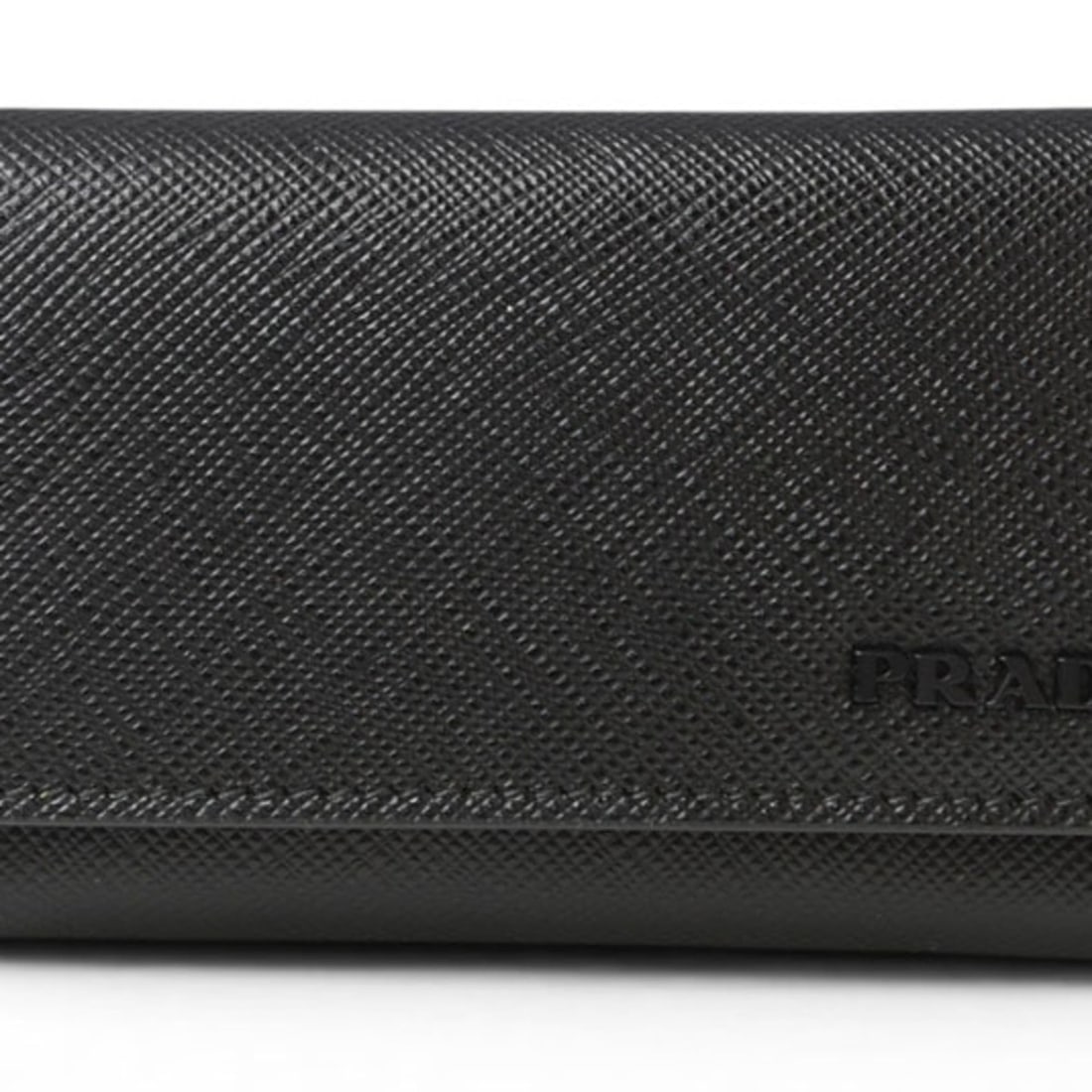 Prada Key Case Holder PRADA 2PG222 6-ring Leather Black Gray Gunmetal: --- Catalog ---Category: SizeSize (HxWxD): 6.5cm x 10.4cm x 2cm / 2.55'' x 4.09'' x 0.78''Category: DesignColor: Black, GrayGender: UnisexMaterial: LeatherCategory: GeneralBrand: PradaCountry of Origi