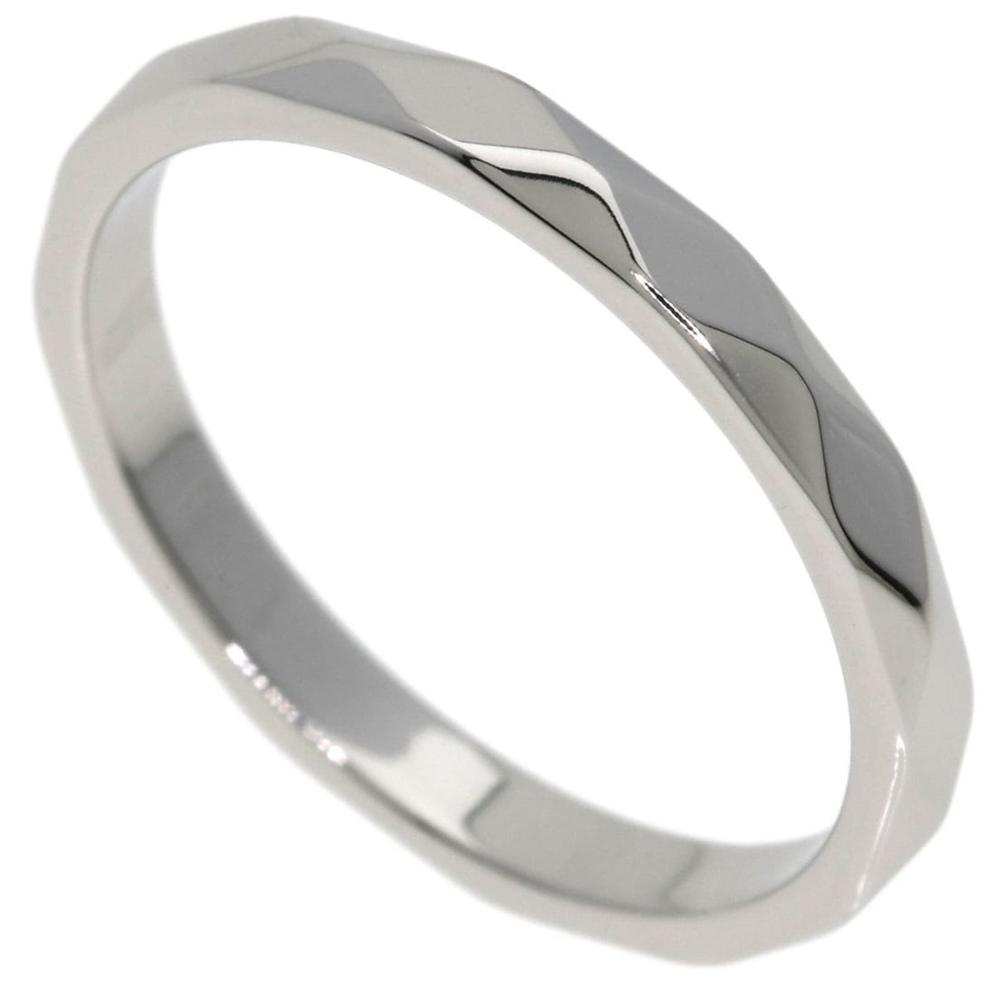 Boucheron Facette Small #46 Ring, Platinum PT950, Women's Ring (1 of 7)