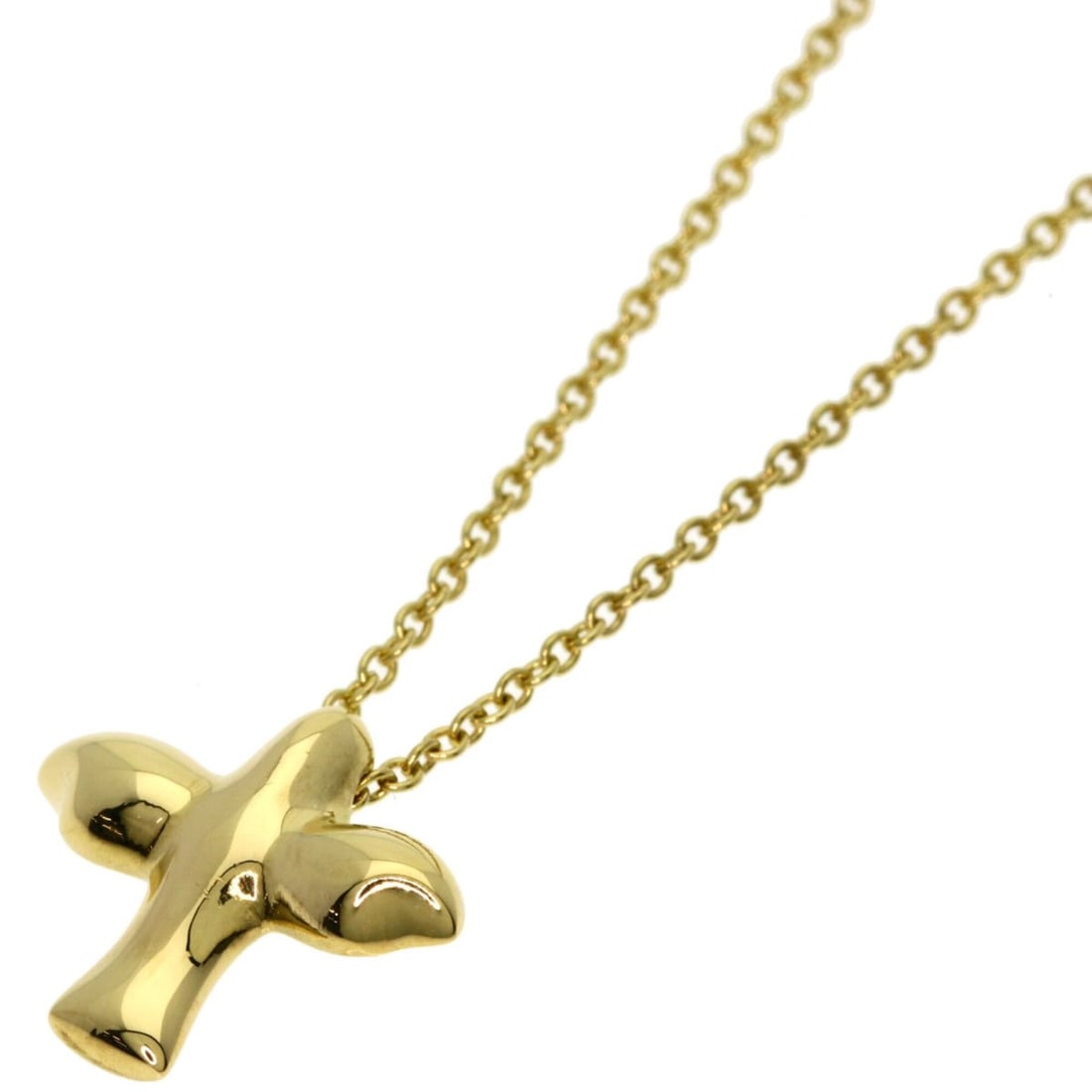Tiffany & Co. Bird Cross Necklace, 18K Yellow Gold, Women's.: --- Catalog ---Category: SizePendant Size: 12mm x 13.3mm / 0.47'' x 0.52''Neck Circumference: 40.5 cm / 15.94''Category: DesignGender: WomenMaterial: Yellow gold (18K)Necklace Type: NecklaceCategory: 