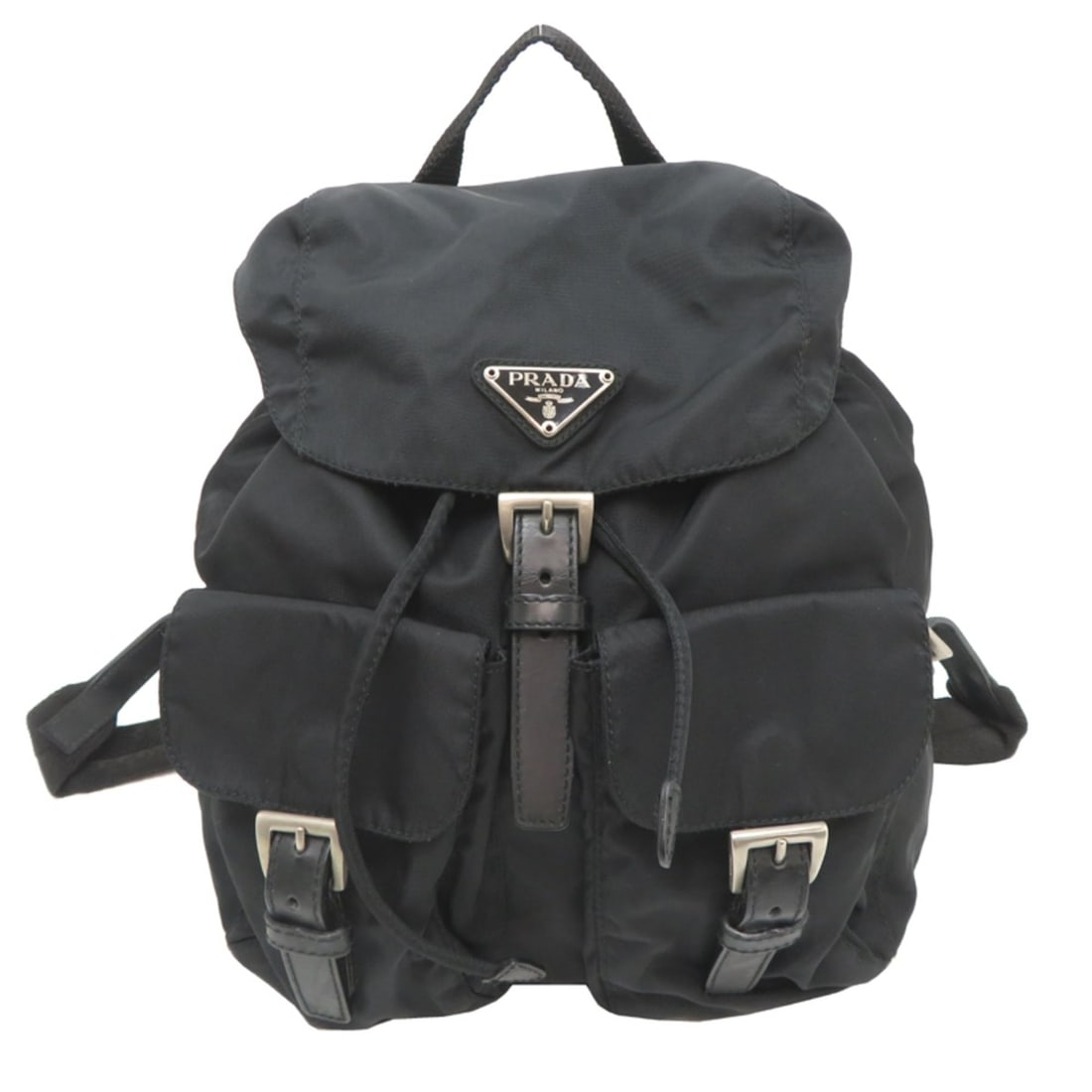 Prada Mini Backpack for Women, Nylon, Black (1 of 10)