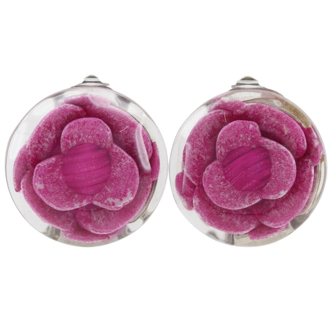 Chanel Camellia Earrings, Plastic, 2000 Model, Pink, 00T, Flower Design, Approx. 7.0g, Women's.: --- Catalog ---Category: SizeSize (HxWxD): 20.00mm x 20.00mm / 0.79'' x 0.79''Category: DesignType: Clip earringsColor: PinkGender: WomenCategory: GeneralBrand: Chanel--- Item List ---Section: Conditi