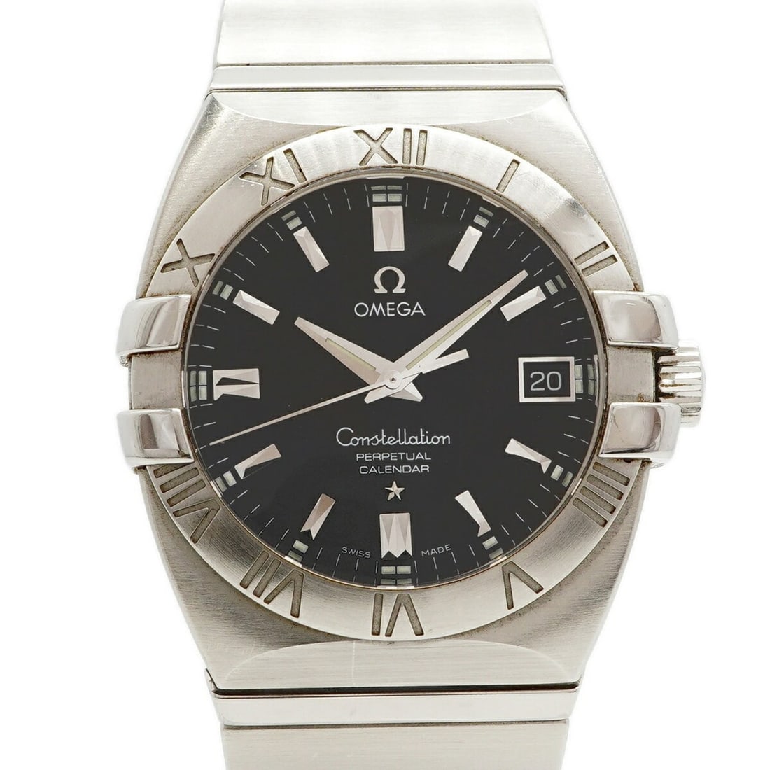 Omega Constellation Double Eagle 1513.51 Black Dial Men's Watch: --- Catalog ---Category: SizeWrist Size: 16.5cm / 6.49''Case Diameter: 34.8mm / 1.37''Category: DesignType: WristwatchGender: MenColor (Dial): BlackMaterial (Band): Stainless steelCategory: GeneralMPN