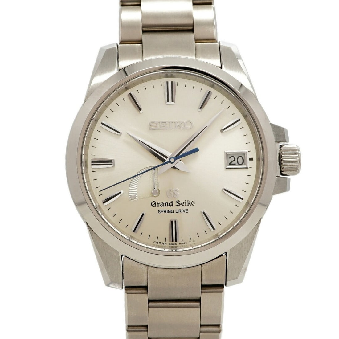 Seiko Grand Spring Drive SBGA079 9R65-0BG0 Silver Dial Men's Watch: --- Catalog ---Category: SizeWrist Size: 19cm / 7.48''Case Diameter: 39mm / 1.54''Category: DesignType: WristwatchGender: MenColor (Dial): SilverMaterial (Band): TitaniumCategory: GeneralMPN: SBGA079/