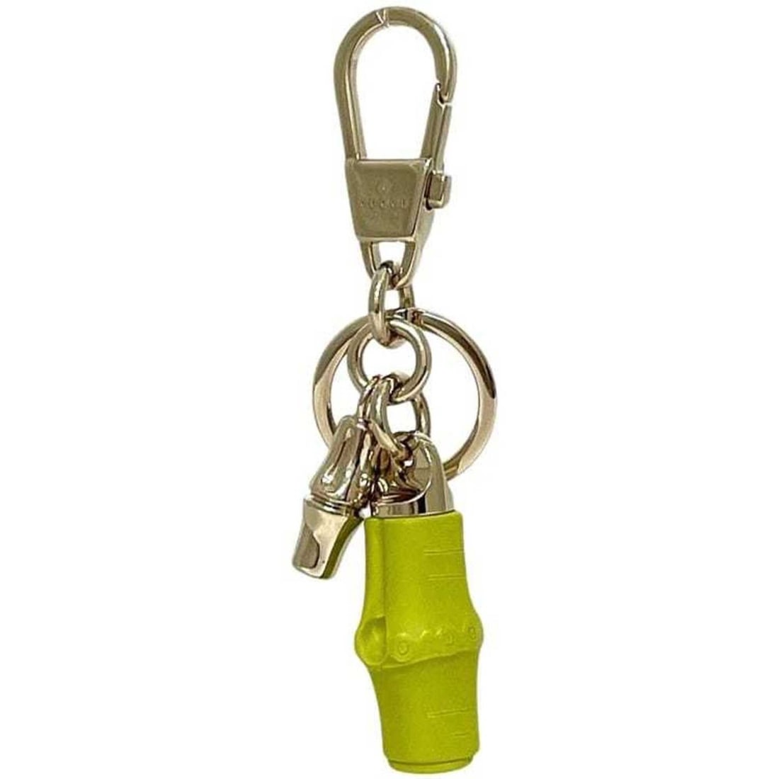 Gucci Charm Bamboo 828187 IAAFM 8086 GUCCI Metal Light Green Gold Yellow-Green Unisex: --- Catalog ---Category: DesignType: Handbag charmColor: Gold, Light green, YellowGender: Women,MenMaterial: MetalCategory: GeneralMPN: 828187 IAAFM 8086Brand: GucciCountry of Origin: Italy--- Item Li