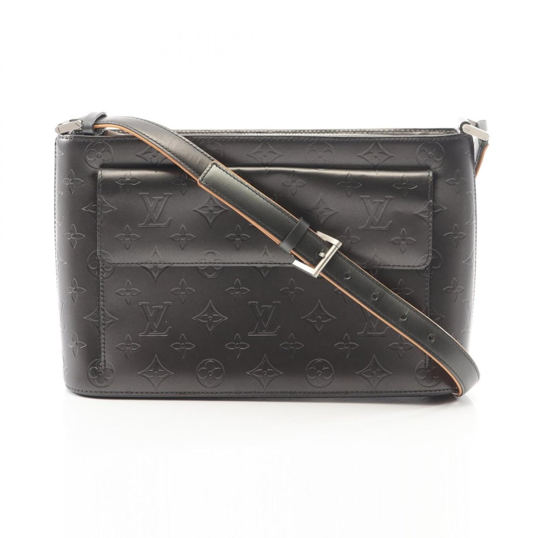 Louis Vuitton Alston Monogram Mat Noir Shoulder Bag Handbag Leather Women's Black M55122: --- Catalog ---Category: SizeSize (HxWxD): 19cm x 30cm x 8cm / 7.48'' x 11.81'' x 3.14''Category: DesignType: Shoulder bagColor: Black, NoirGender: WomenMaterial: Monogram Mat Category: GeneralMPN: M5