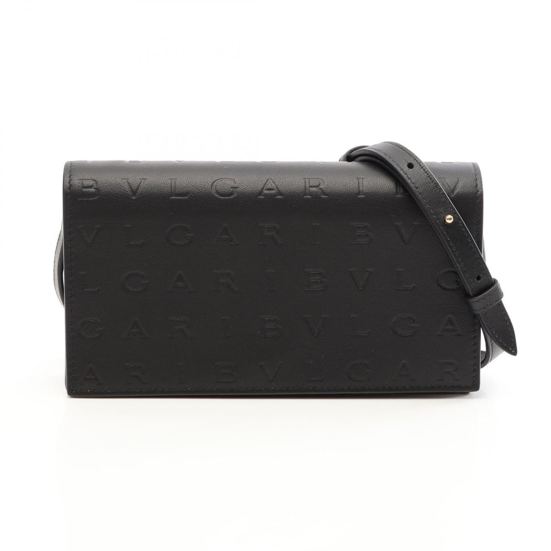 BVLGARI Infinitetum Shoulder Bag/Handbag, Leather, Women's, Black, 291748: --- Catalog ---Category: SizeSize (HxWxD): 11cm x 19cm x 3.5cm / 4.33'' x 7.48'' x 1.37''Category: DesignType: Shoulder bagColor: BlackGender: WomenMaterial: Leather Category: GeneralMPN: 291748Brand: