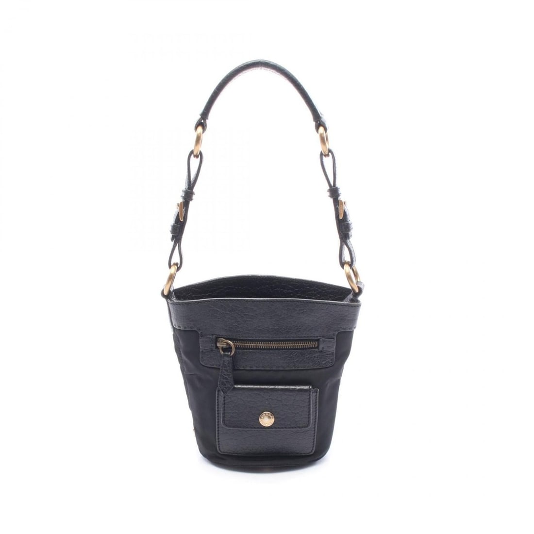 Prada Triangle Logo Handbag, Nylon Leather, Women's, Black: --- Catalog ---Category: SizeSize (HxWxD): 18cm x 13cm x 12.5cm / 7.08'' x 5.11'' x 4.92''Category: DesignType: HandbagColor: BlackGender: WomenMaterial: Nylon , Leather Category: GeneralBrand: Prada-