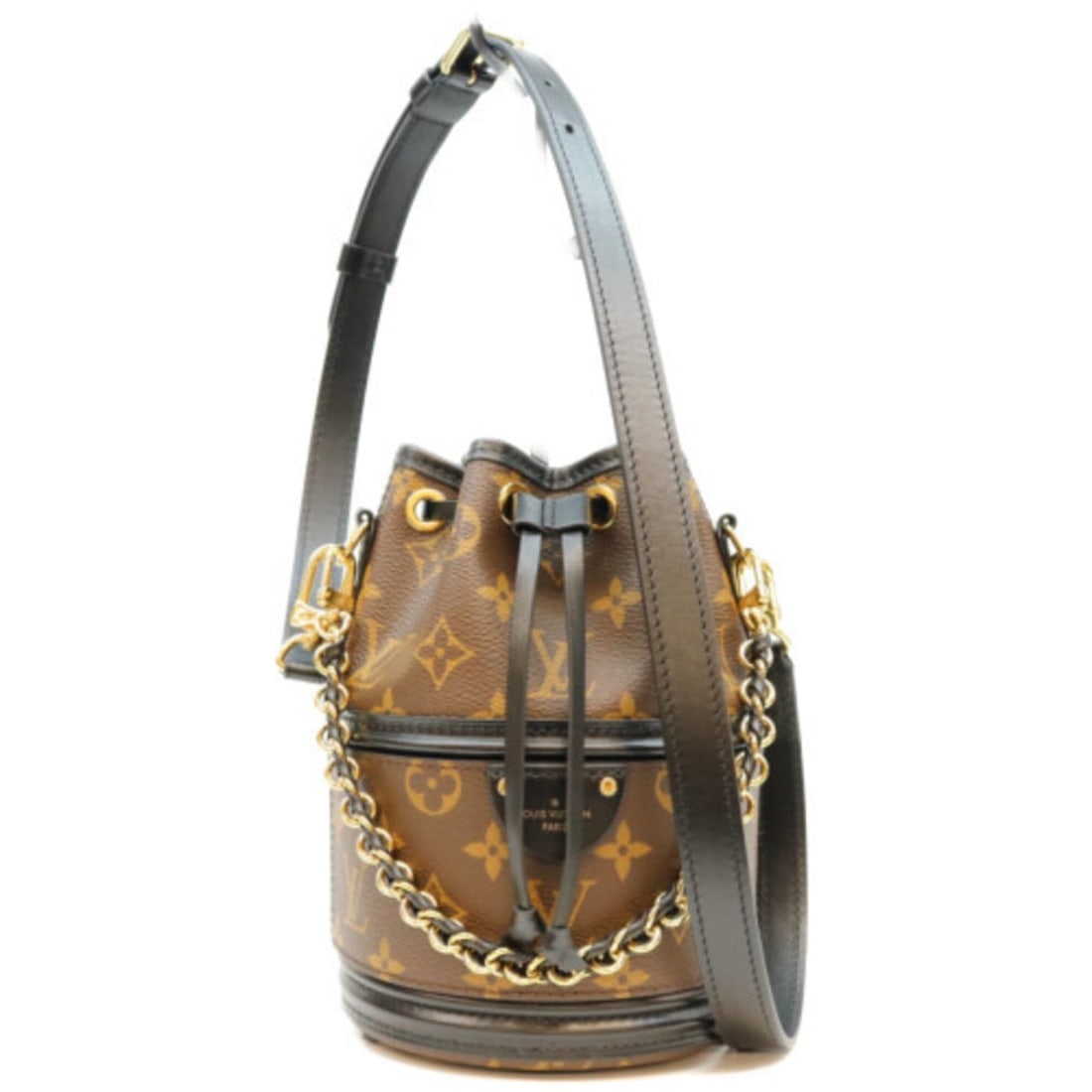 LOUIS VUITTON M83480 Monogram Canoe 2-Way Shoulder Bag, Brown, Women's (1 of 15)