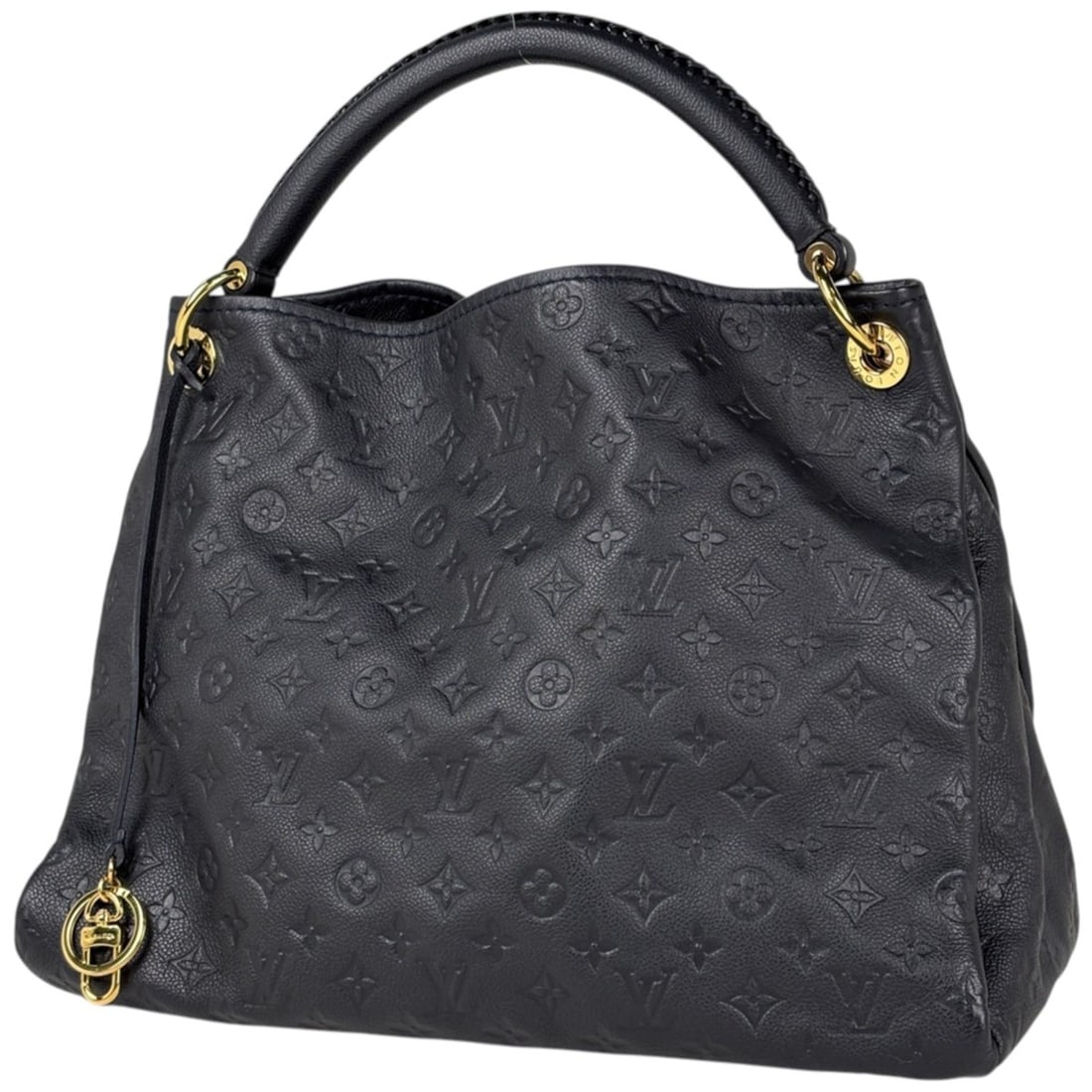 Louis Vuitton Artsy MM Shoulder Bag, Monogram Empreinte Infini (Navy) M93448, Women's (1 of 12)