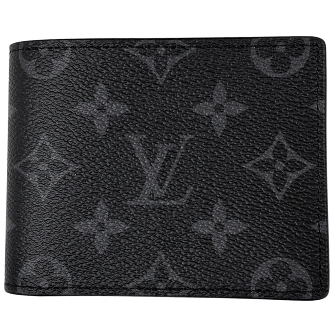 Louis Vuitton Portefeuille Slender Bi-fold Wallet, Monogram Eclipse Noir (Black), M62294, Men's (1 of 12)