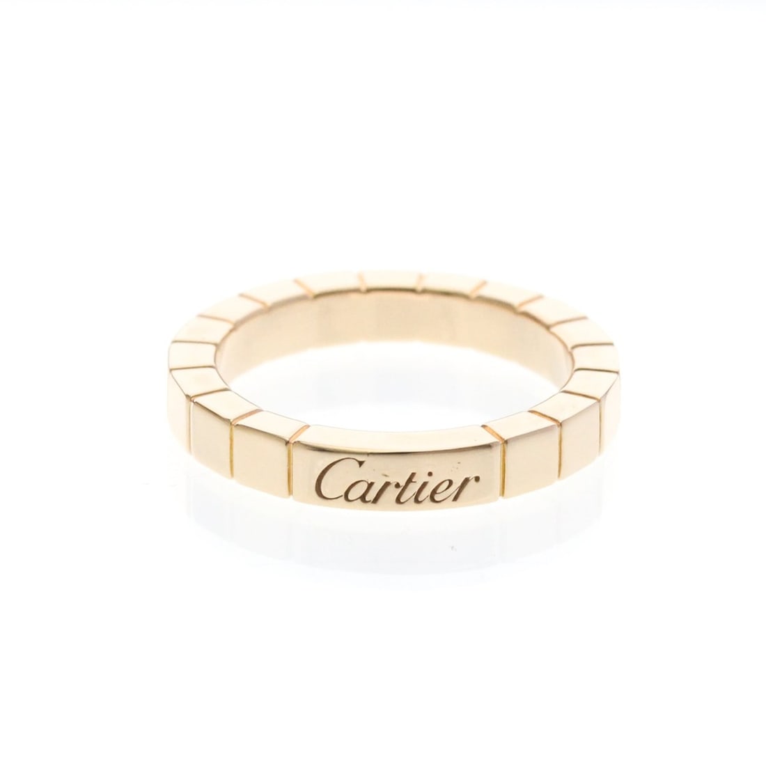 Cartier Lanieres Ring Pink Gold (18K) Fashion No Stone Band Ring Pink Gold