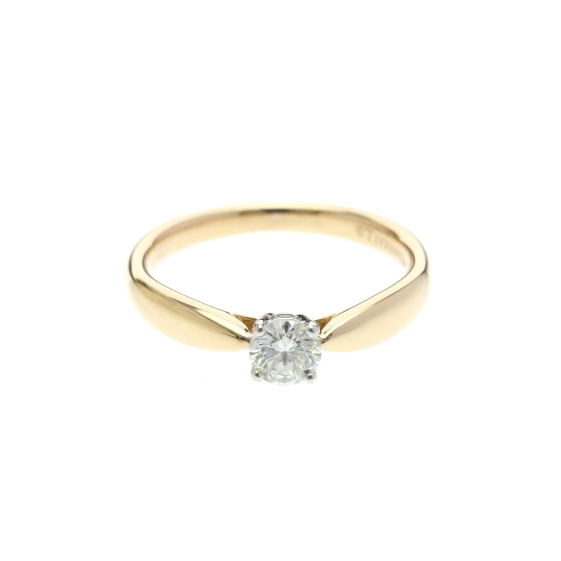 Tiffany Harmony Diamond Ring Pink Gold (18K),Platinum Fashion Diamond Band Ring Carat/0.23: --- Catalog ---Category: SizeWidth: 2.7mm / 0.11''Weight: 2.2g / 0.07oz.JP Size: 5US Size: 3-3.5Category: DesignType: Band ringColor: Pink gold, SilverMetal: Gold, PlatinumStone: DiamondStyle: Fashion