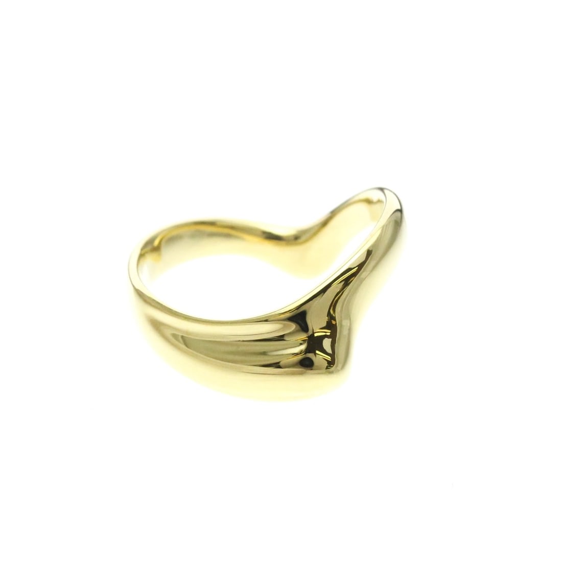 Tiffany Open Heart Ring Yellow Gold (18K) Fashion No Stone Band Ring Gold: --- Catalog ---Category: SizeWidth: 6mm / 0.24''Weight: 4.4g / 0.15oz.JP Size: 10US Size: 5.5Category: DesignType: Band ringColor: GoldMetal: GoldStone: No StoneStyle: FashionGender: Men,WomenMaterial