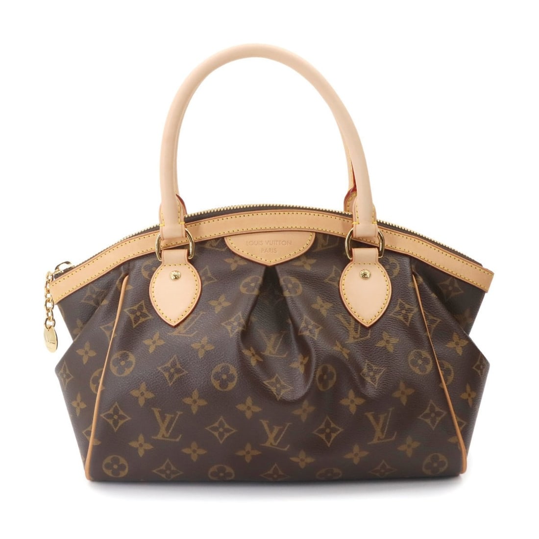 Tivoli PM Louis Vuitton Monogram Handbag Brown M40143 Gold Hardware: --- Catalog ---Category: SizeSize (HxWxD): 21cm x 29cm x 15cm / 8.26'' x 11.41'' x 5.9''Category: DesignType: HandbagColor: BrownGender: WomenMaterial: Monogram Category: GeneralMPN: M40143Brand: Loui