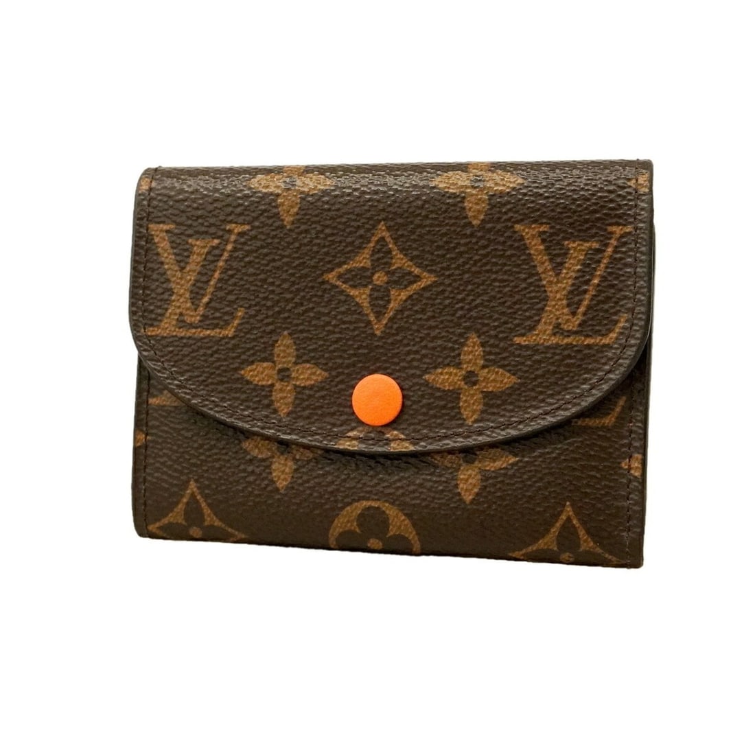 Louis Vuitton Monogram Portemonnaie Rosalie M64068 Sunrise Women's Wallet/Coin Case