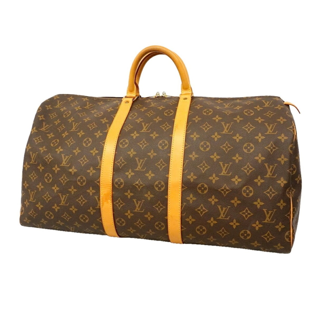 Louis Vuitton Bags - Boston Monogram Keepall 55 M41424 Brown Men's & Women's (1 of 12)