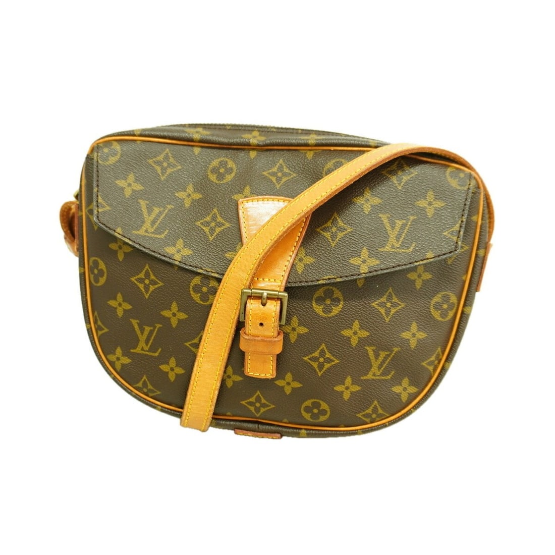 Louis Vuitton Monogram Jeune Fille GM Shoulder Bag M51225 Brown Women's
