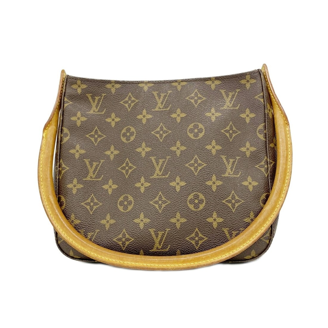 Louis Vuitton Monogram Looping MM Shoulder Bag M51146 Brown Women's: --- Catalog ---Category: SizeSize (HxWxD): 21cm x 24cm x 10cm / 8.26'' x 9.44'' x 3.93''Category: DesignType: Shoulder bagColor: BrownGender: WomenCategory: GeneralMPN: M51146Brand: Louis Vuitton--- I