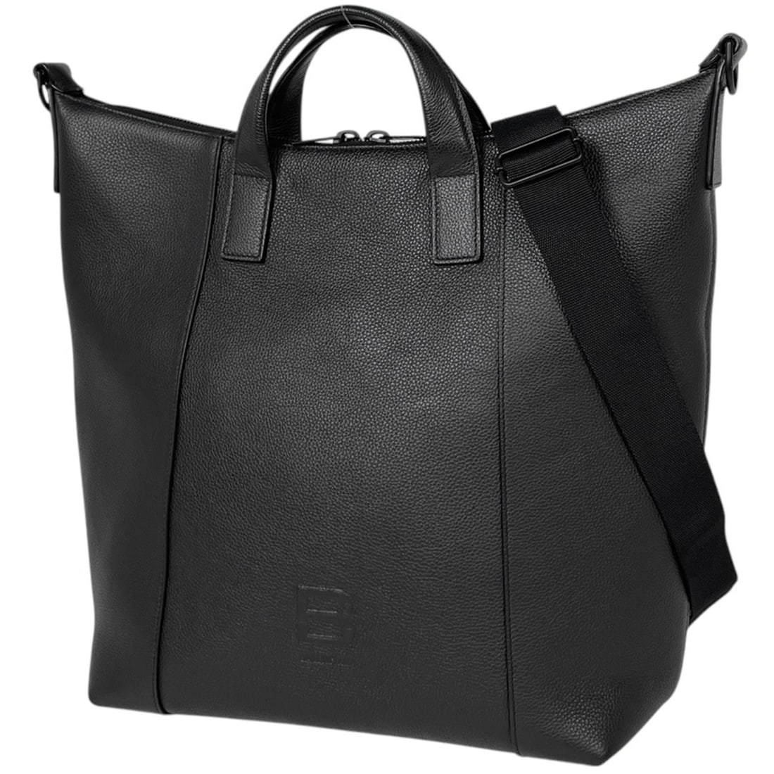 Balenciaga BALENCIAGA Handbag Hourglass 2WAY Leather Black 644731 Women's