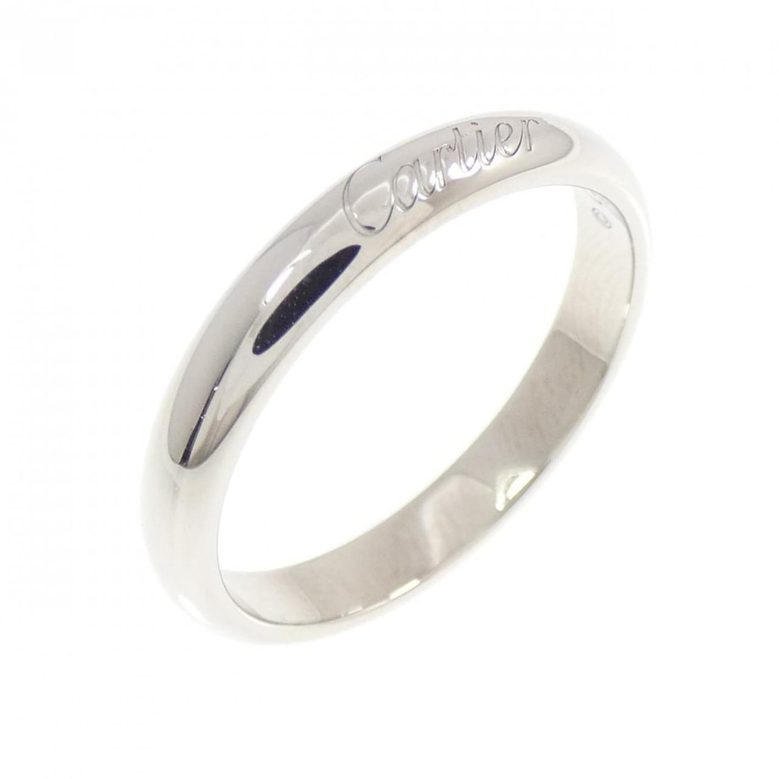 Cartier C de Ring: --- Catalog ---Category: SizeUS Size: 6Brand Size: 51Category: DesignType: Band ringGender: WomenMaterial: Platinum 950Category: GeneralMPN: B4232400Brand: Cartier--- Item List ---Section:
