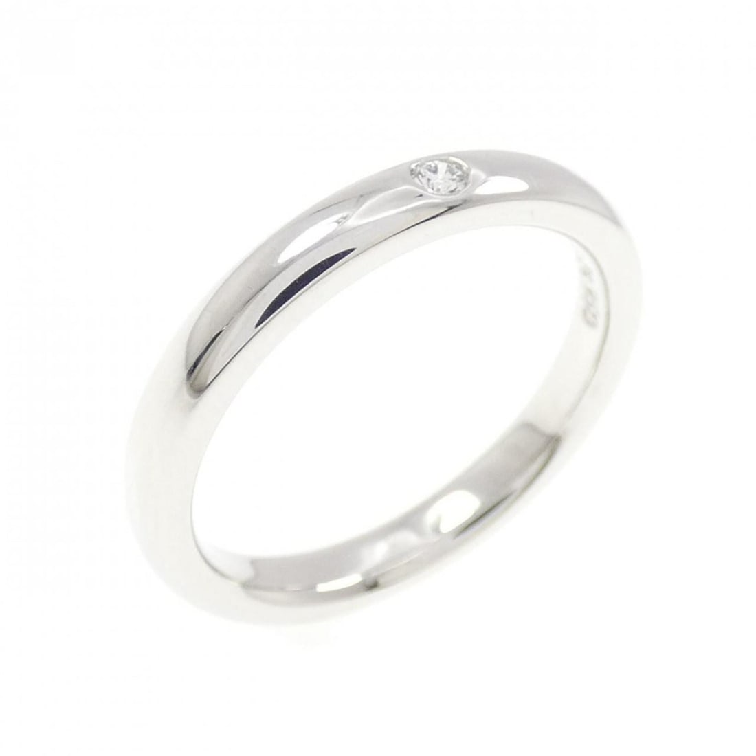 Tiffany Stacking Band Ring: --- Catalog ---Category: SizeJP Size: 9US Size: 5Category: DesignType: Band ringGender: WomenMaterial: Platinum 950Category: GeneralBrand: Tiffany--- Item List ---Section: ConditionRanking: Rank SA