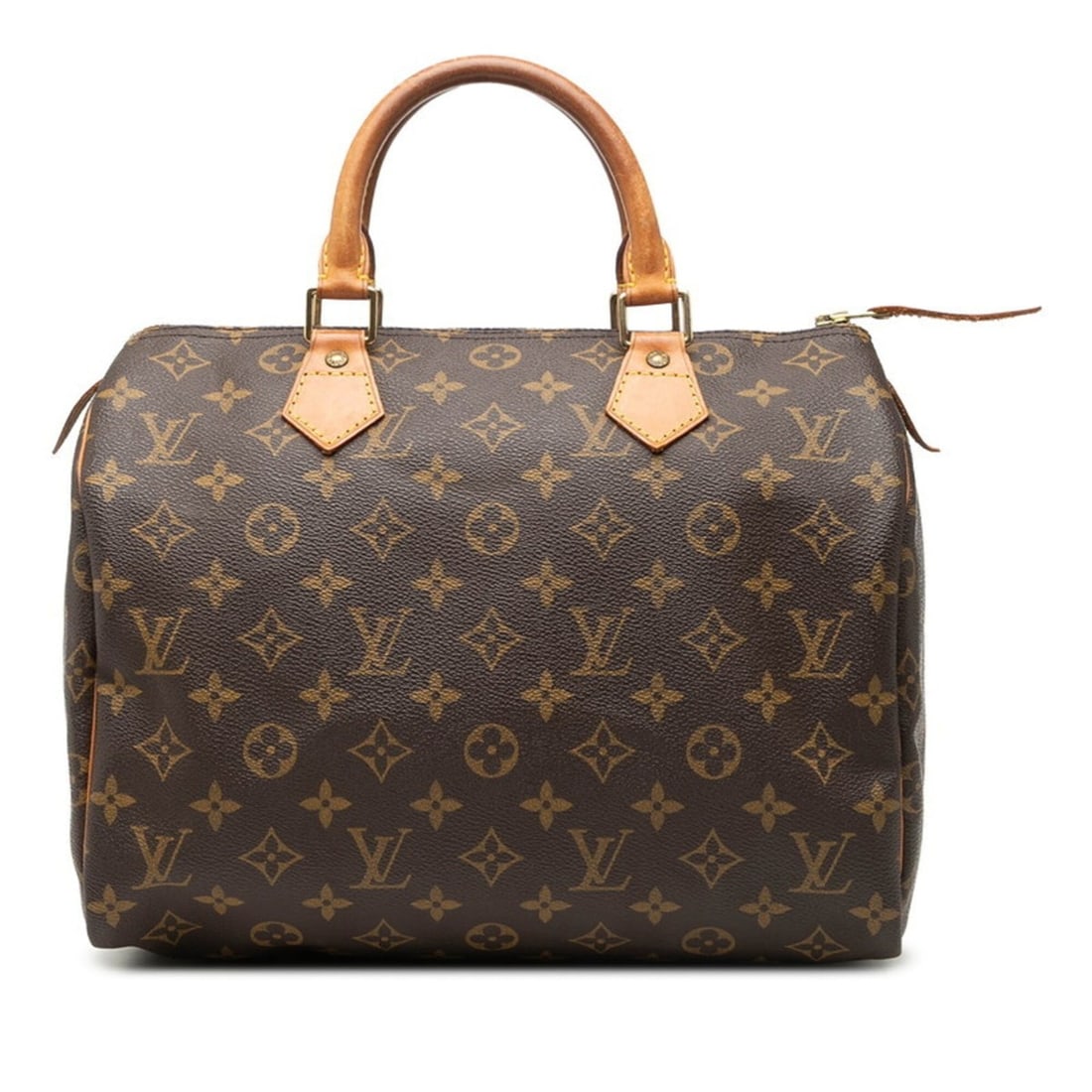 Louis Vuitton Monogram Speedy 30 Handbag Mini Boston Bag M41526 Brown Leather Women's LOUIS VUITTON: --- Catalog ---Category: SizeSize (HxWxD): 21.5cm x 30cm x 16.5cm / 8.46'' x 11.81'' x 6.49''Category: DesignType: Boston bag, HandbagColor: BrownGender: WomenMaterial: PVC , Leather Category: General