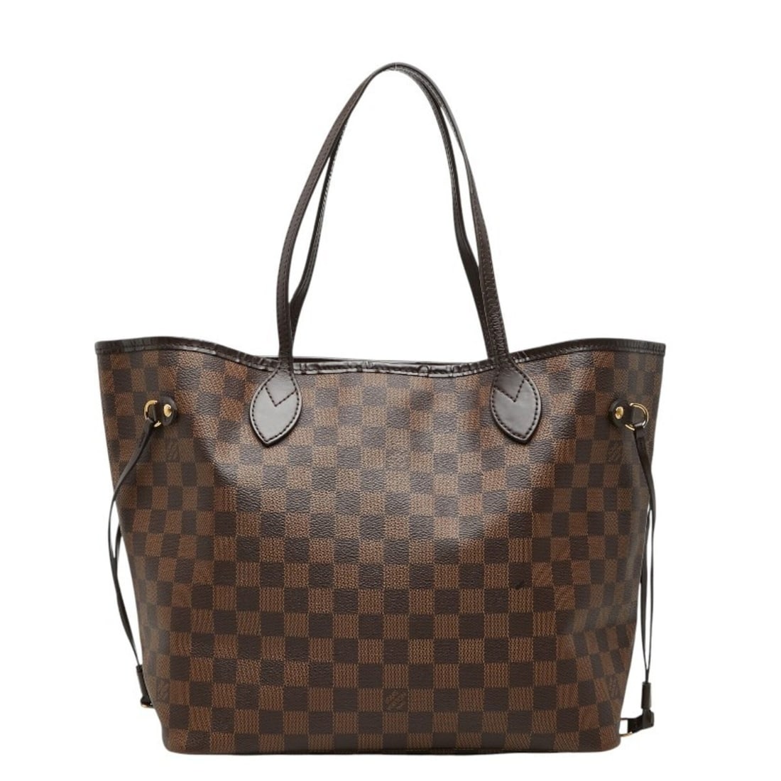 Louis Vuitton Damier Neverfull MM Shoulder Bag Tote N40599 Brown Leather Women's LOUIS VUITTON: --- Catalog ---Category: SizeSize (HxWxD): 28cm x 45cm x 15cm / 11.02'' x 17.71'' x 5.9''Category: DesignType: Shoulder bag, Tote bagColor: BrownGender: WomenMaterial: PVC , Leather Category: GeneralM