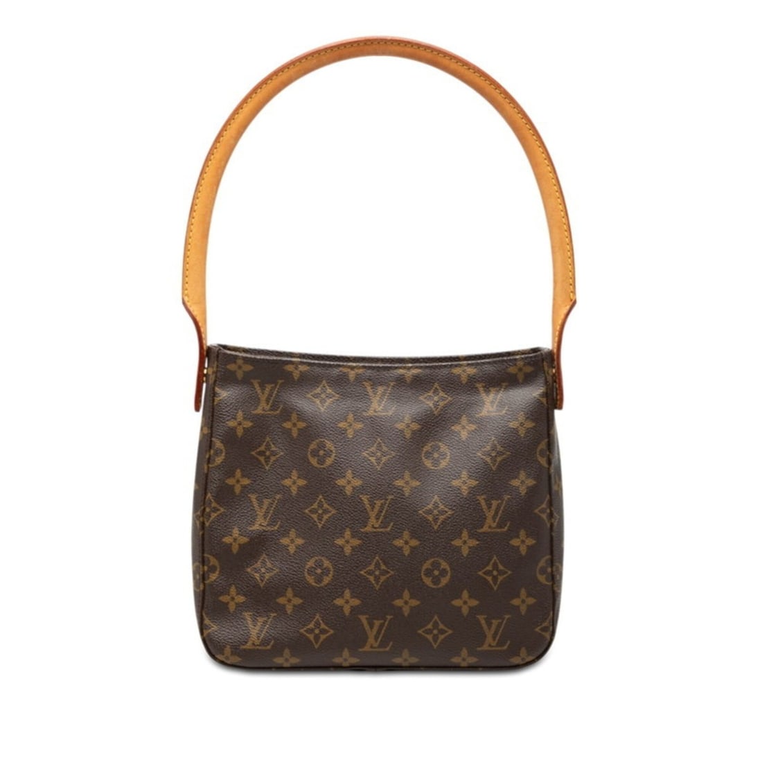 Louis Vuitton Monogram Looping MM One-Shoulder Bag M51146 Brown Leather Women's LOUIS VUITTON