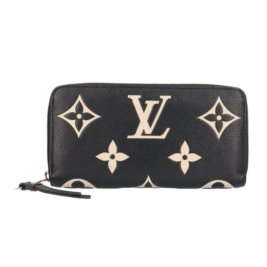Louis Vuitton Zippy Wallet Bicolor Monogram Empreinte Long M80481 Men's Women's LOUIS VUITTON: --- Catalog ---Category: SizeSize (HxWxD): 11cm x 19.5cm x 2.5cm / 4.33'' x 7.67'' x 0.98''Category: DesignType: Long wallet (bi-fold)Color: Beige, BlackGender: Men,WomenMaterial: Monogram Empreinte C
