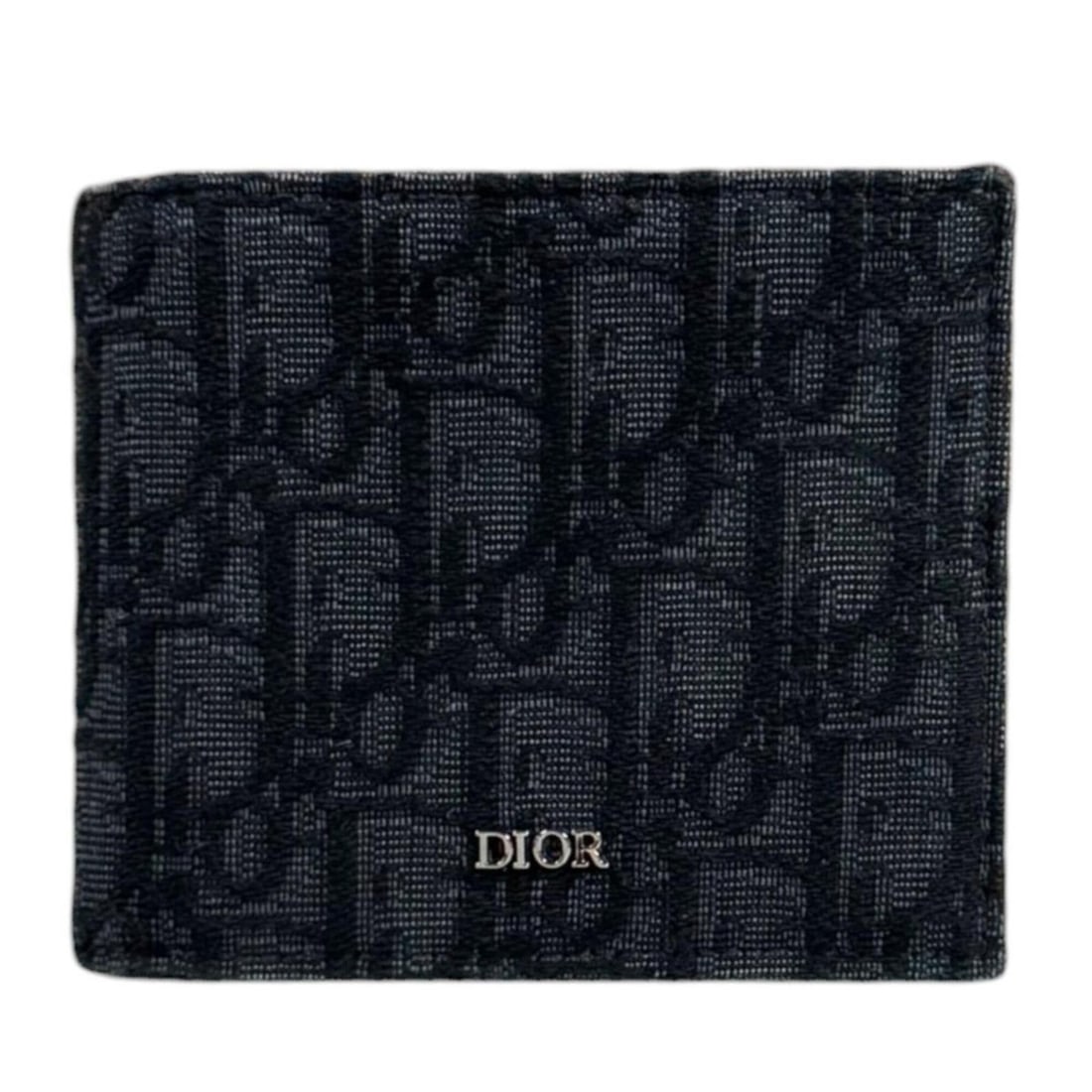 Christian Dior Dior Oblique Bi-fold Wallet, Men's