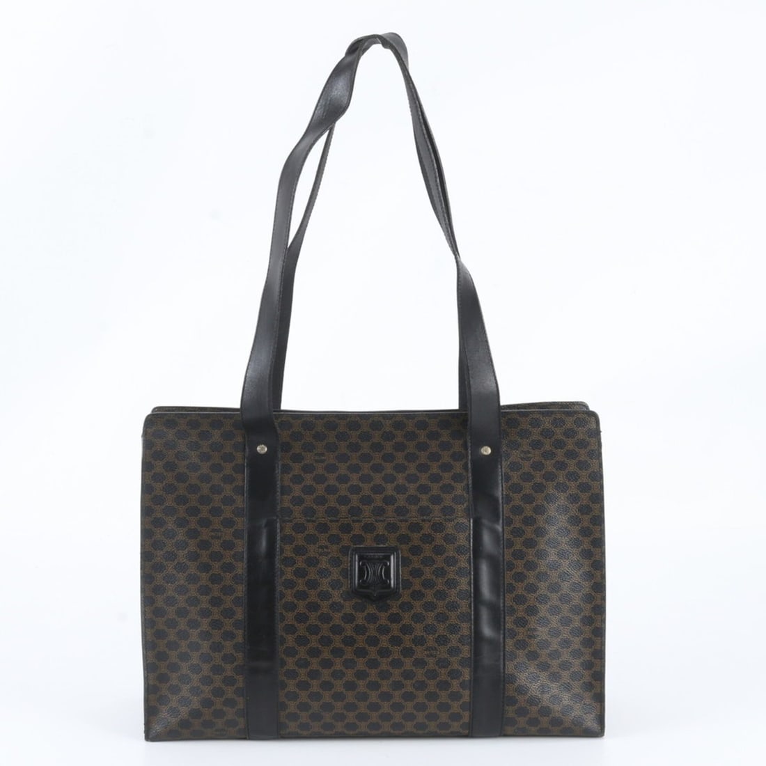 Celine Macadam MC99 1 Leather Tote Bag, Handbag, Shoulder Women's (1 of 13)