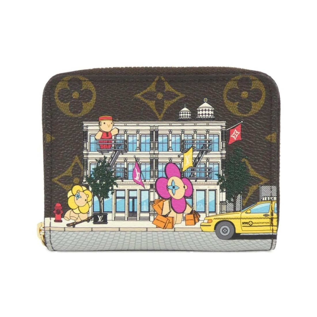 Louis Vuitton Monogram (Vivienne Holiday) Zippy Coin Purse M81629 Wallet/Coin Case
