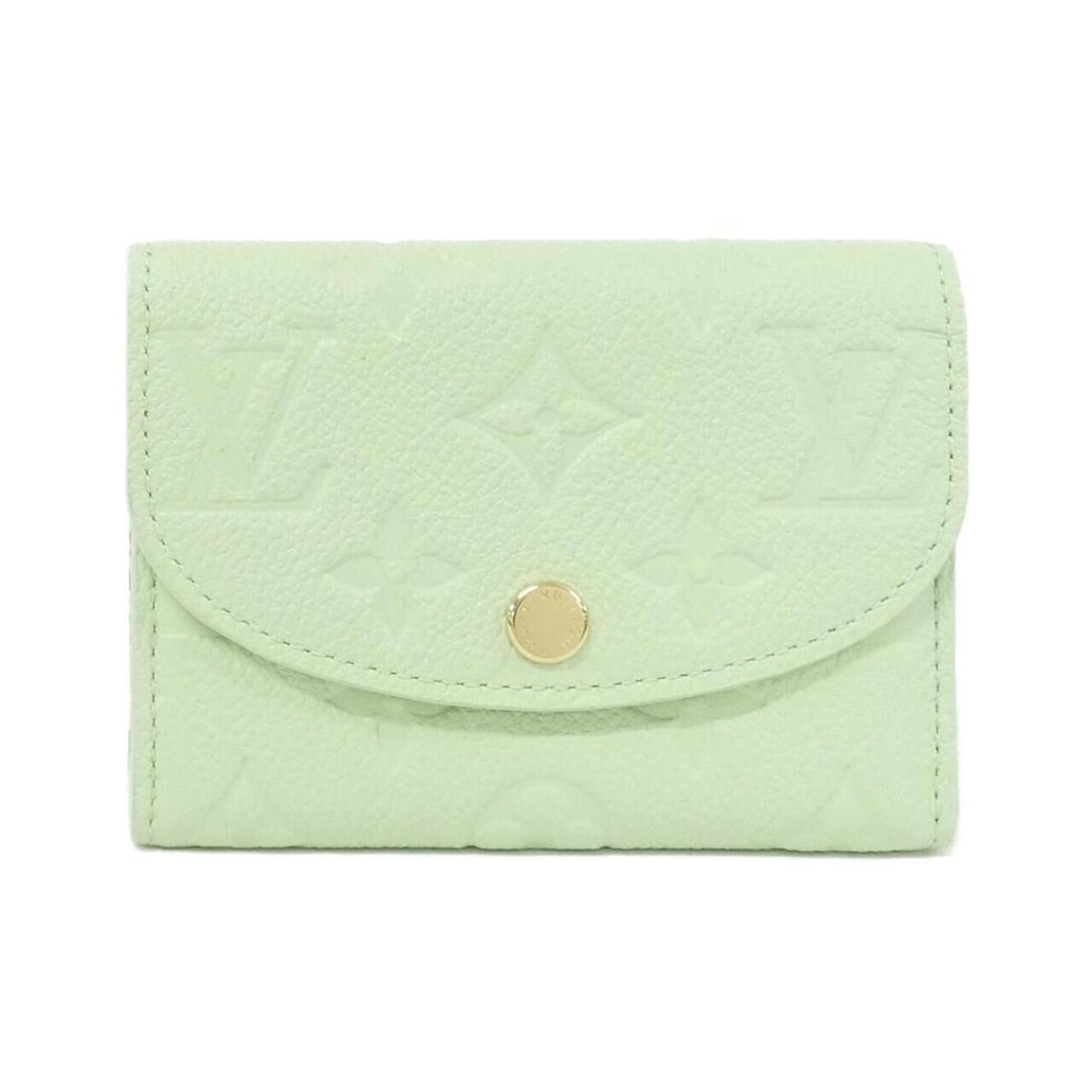 Louis Vuitton Monogram Empreinte (LV X™) Porte Monnaie Rosalie M14084 Wallet/Coin Case: --- Catalog ---Category: SizeSize (HxWxD): 8cm x 11cm x 1.5cm / 3.14'' x 4.33'' x 0.59''Category: DesignType: Coin purse/coin caseColor: Green, Green teaGender: Men,WomenMaterial: Leather Leather/Fur 