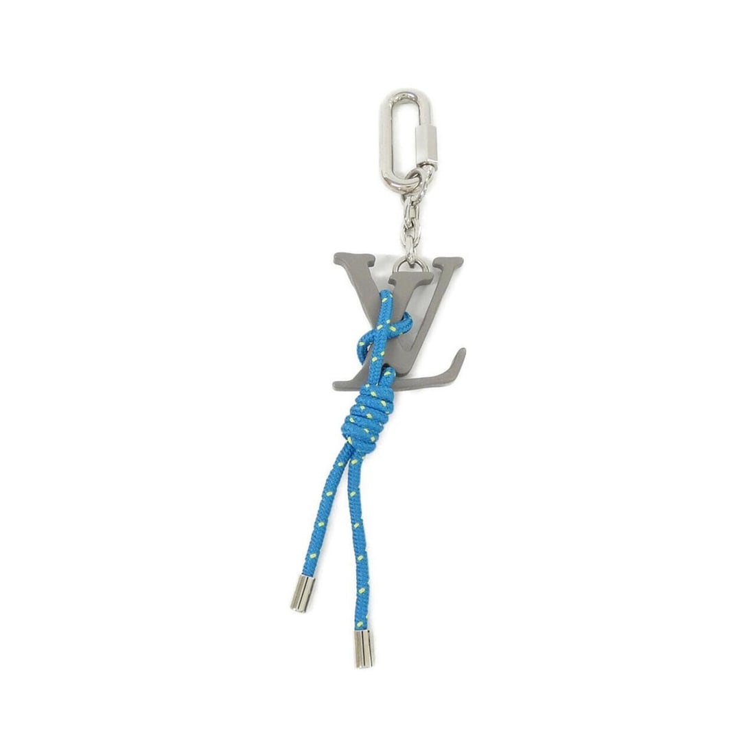 Louis Vuitton Porte Clés LV Shape Rope MP2618 Keyring: --- Catalog ---Category: DesignType: KeyringColor: GrisGender: Men,WomenCategory: GeneralMPN: MP2618Brand: Louis Vuitton--- Item List ---Section: ConditionRanking: Rank A Used - A few traces of usage,