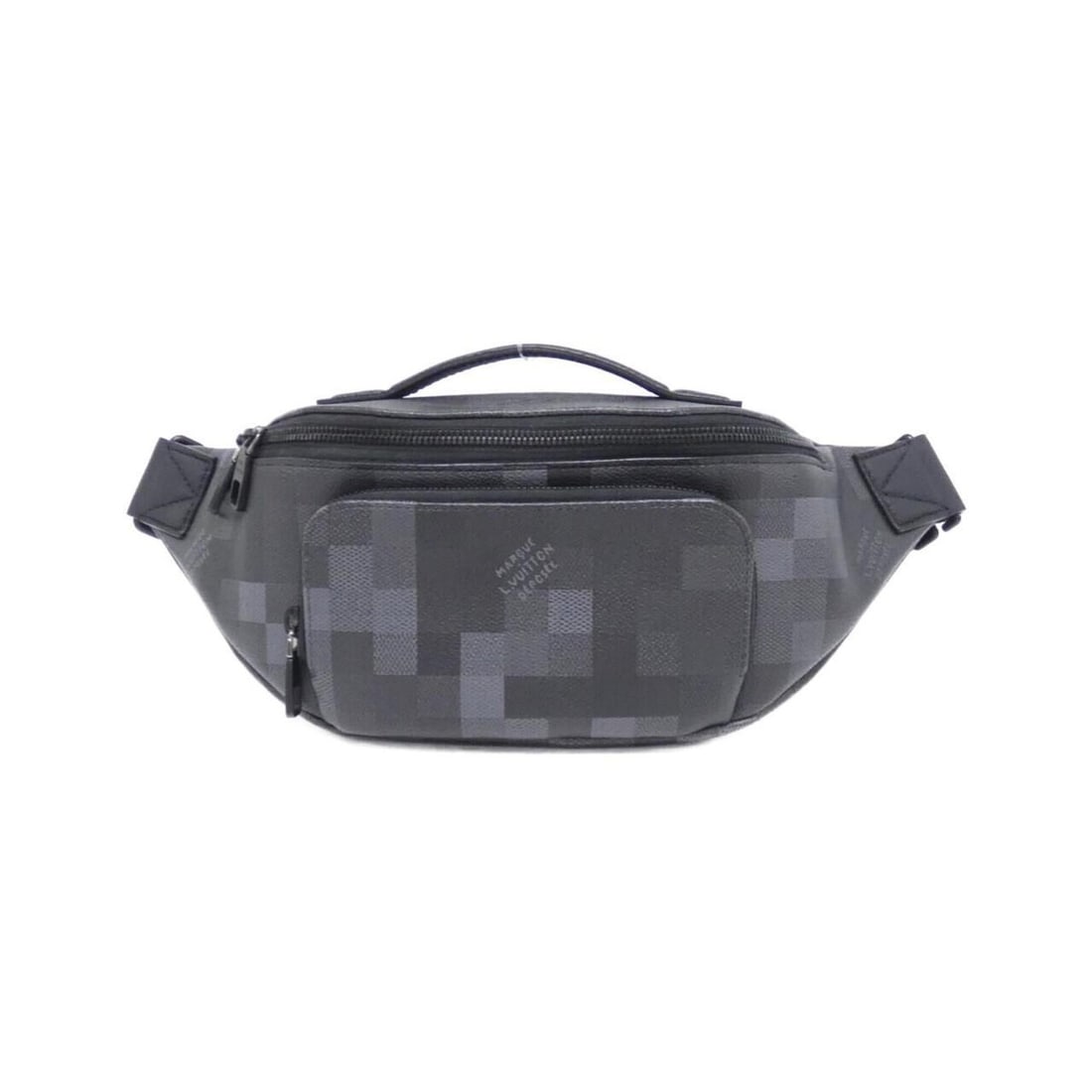 Louis Vuitton Damouflage Rush Bumbag M14920 Shoulder Bag: --- Catalog ---Category: SizeSize (HxWxD): 15cm x 30cm x 8cm / 5.9'' x 11.81'' x 3.14''Category: DesignType: Shoulder bagColor: BlackGender: Men,WomenMaterial: Coated canvas Hardware Color: SilverCate