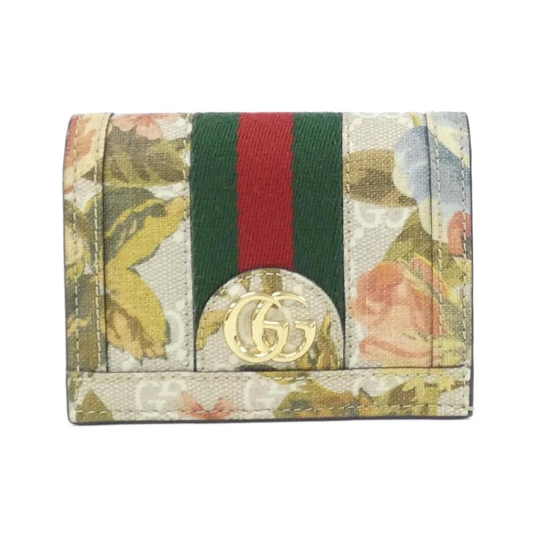 Gucci OPHIDIA 523155 FABH0 Wallet: --- Catalog ---Category: SizeSize (HxWxD): 8cm x 11cm x 3cm / 3.14'' x 4.33'' x 1.18''Category: DesignType: Wallet (bi-fold)Color: Beige, Multi-colorGender: WomenMaterial: GG Supreme Category: General