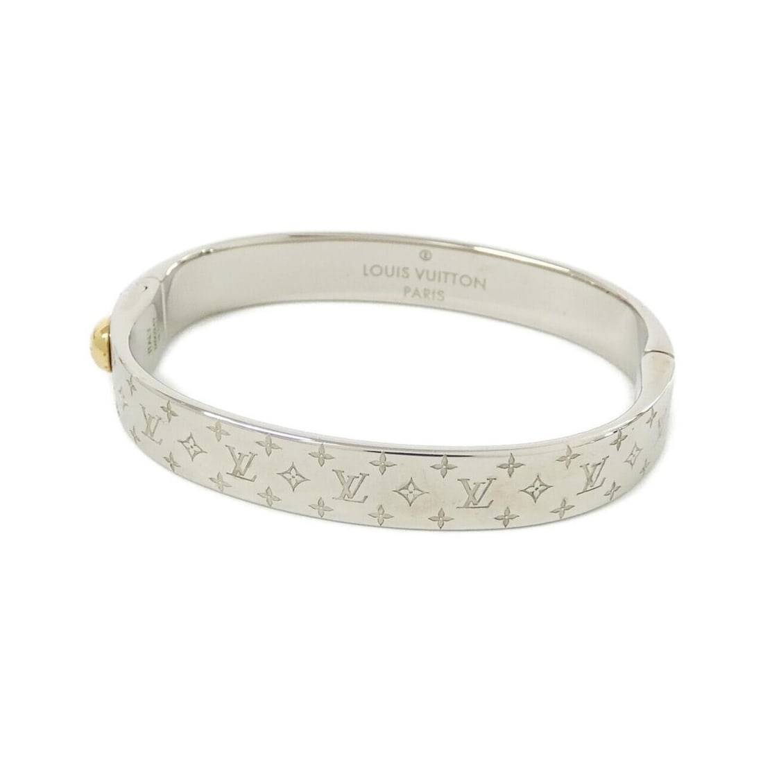 Louis Vuitton Cuff Nanogram S M00249 Bracelet (1 of 12)