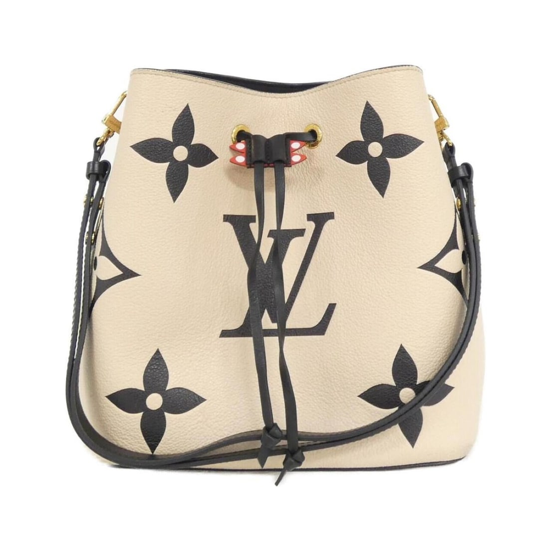 Louis Vuitton LV Crafty Neo Noe M56889 Shoulder Bag: --- Catalog ---Category: SizeSize (HxWxD): 26cm x 26cm x 17cm / 10.23'' x 10.23'' x 6.69''Category: DesignType: Shoulder bagColor: BeigeGender: WomenMaterial: Leather Hardware Color: GoldLeather/Fur T