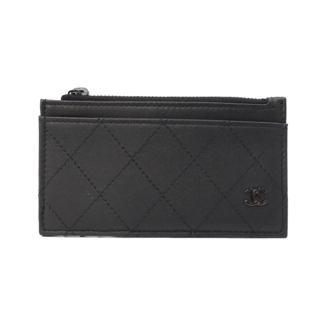 Chanel AP3823 Business Card Holder/Card Case: --- Catalog ---Category: DesignType: Card caseColor: BlackGender: WomenMaterial: Leather Leather/Fur Type: CalfskinCategory: GeneralMPN: AP3823Brand: ChanelCategory: Physical PropertiesSize (HxWxD):