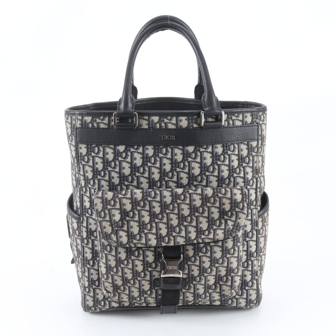 Christian Dior Dior Trotter Explorer Leather Tote Bag Handbag Shoulder for Men