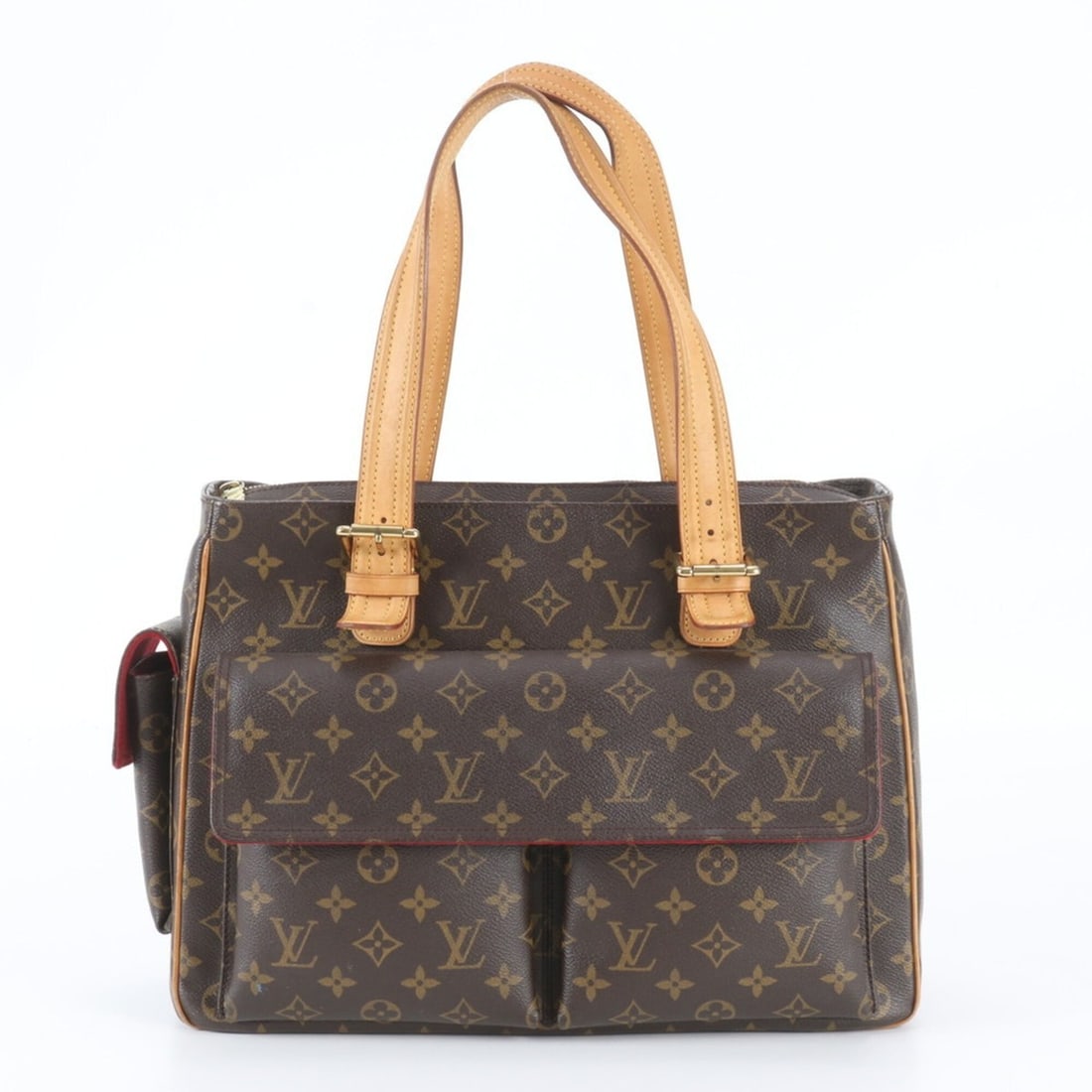 Louis Vuitton Monogram Multipli Cite M51162 Leather Tote Bag Handbag Shoulder for Women