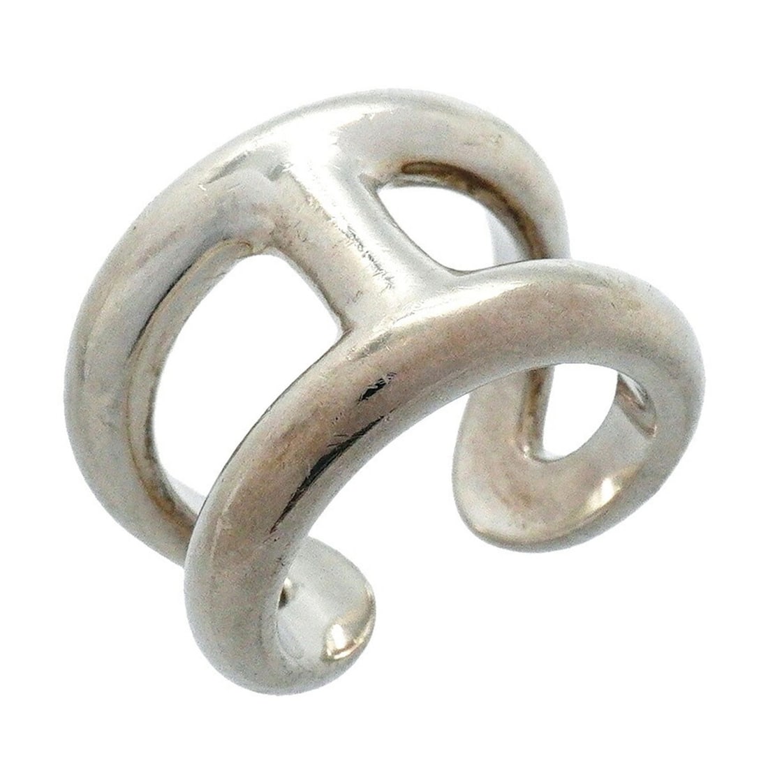 Hermes Osmo's GM Ring, Sterling Silver 925, Size 56, Men's/Women's, P3235169 (1 of 9)