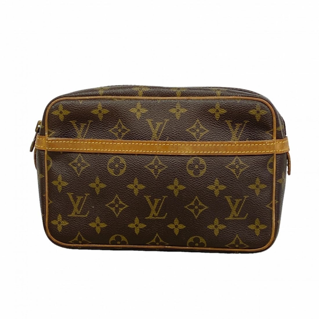Louis Vuitton Monogram Compiegne 23 Clutch Bag M51847 Brown Men's: --- Catalog ---Category: SizeSize (HxWxD): 15.5cm x 23cm x 6cm / 6.1'' x 9.05'' x 2.36''Category: DesignType: Clutch bagColor: BrownGender: MenCategory: GeneralMPN: M51847Brand: Louis Vuitton--- Item