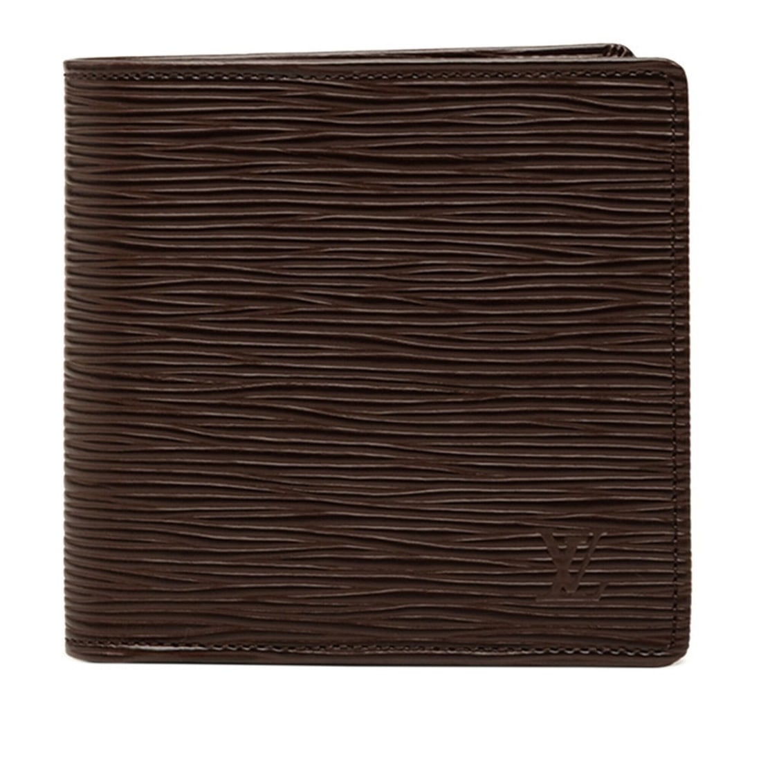 Louis Vuitton Epi Portefeuille Marco Bi-fold Wallet, Brown Leather, Women's LOUIS VUITTON