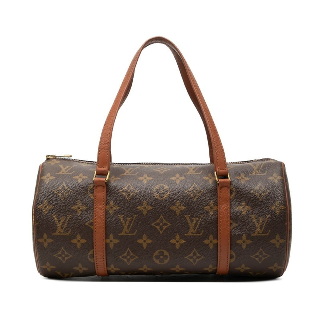 Louis Vuitton Monogram Papillon 30 Handbag M51365 Brown Leather Women's LOUIS VUITTON