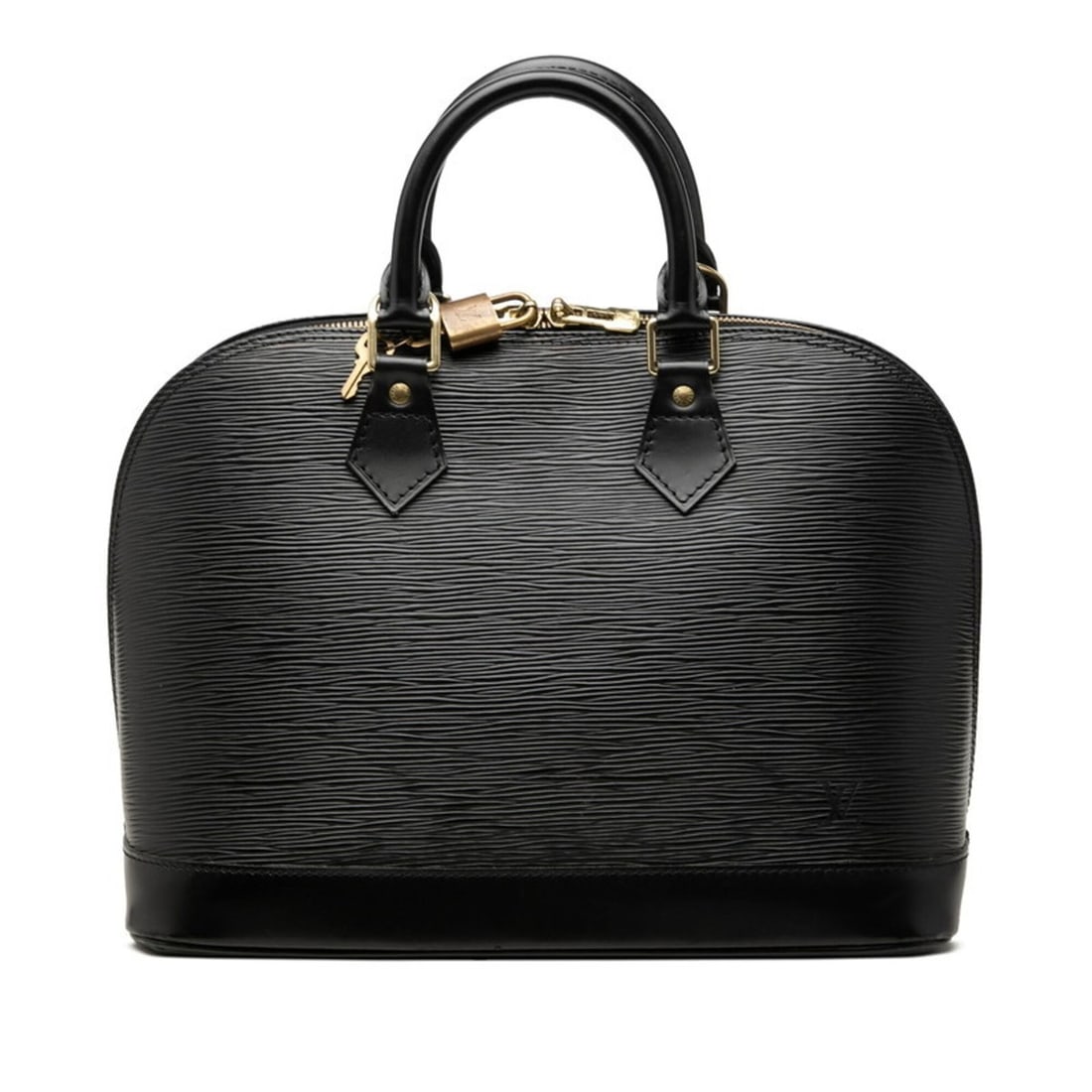 Louis Vuitton Epi Alma PM Handbag M40302 Noir Black Leather Women's LOUIS VUITTON: --- Catalog ---Category: SizeSize (HxWxD): 24cm x 31cm x 16cm / 9.44'' x 12.2'' x 6.29''Category: DesignType: HandbagColor: Black, NoirGender: WomenMaterial: Leather Category: GeneralMPN: M40302Brand: