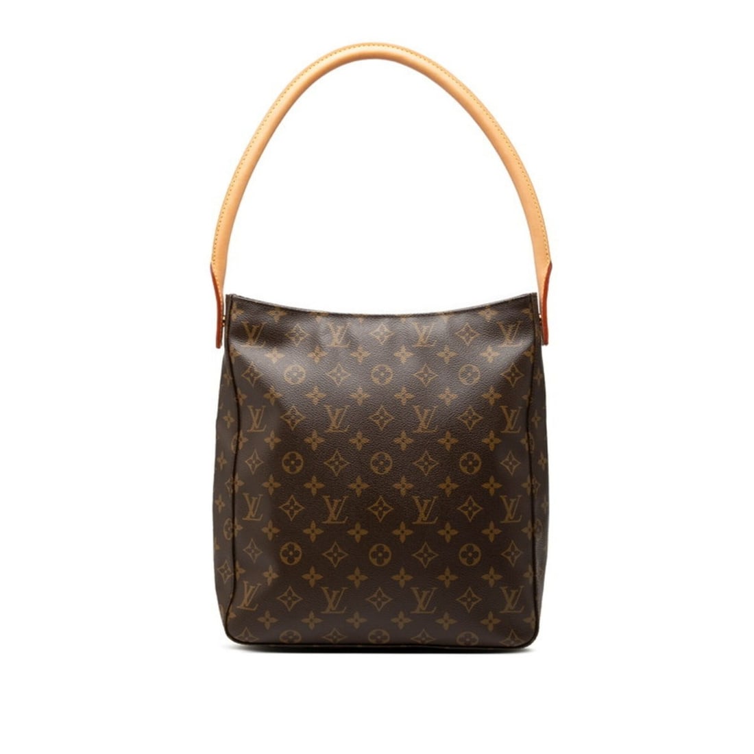 Louis Vuitton Monogram Looping GM Shoulder Bag Tote M51145 Brown Leather Women's LOUIS VUITTON